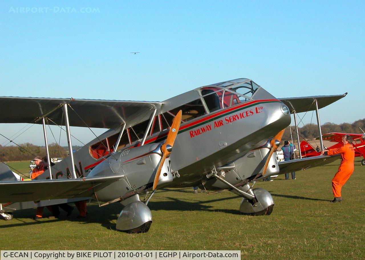 G-ECAN, 1943 De Havilland Australia DH-84 Dragon 3 C/N DHA2048, BEAUTIFUL DH84 DRAGON NEW YEARS DAY FLY-IN