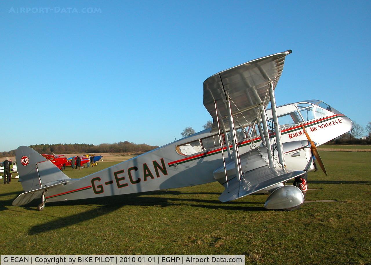 G-ECAN, 1943 De Havilland Australia DH-84 Dragon 3 C/N DHA2048, BEAUTIFUL DH84 DRAGON NEW YEARS DAY FLY-IN