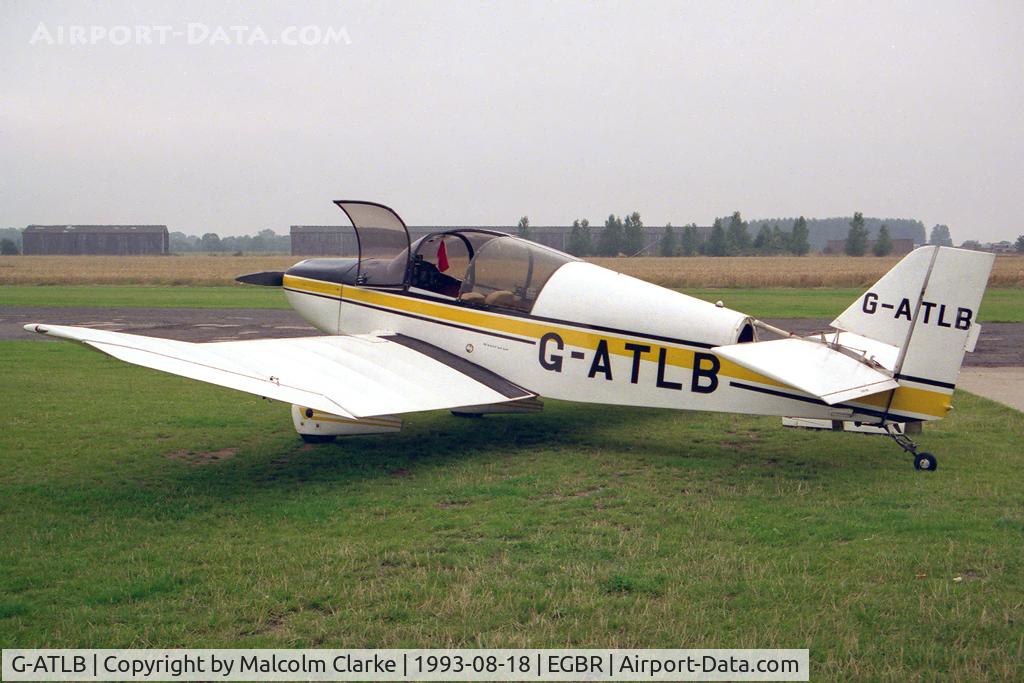 G-ATLB, 1959 Jodel DR-1050M Excellence C/N 78, Jodel DR-1050M Excellence at Breighton Airfield in 1993.