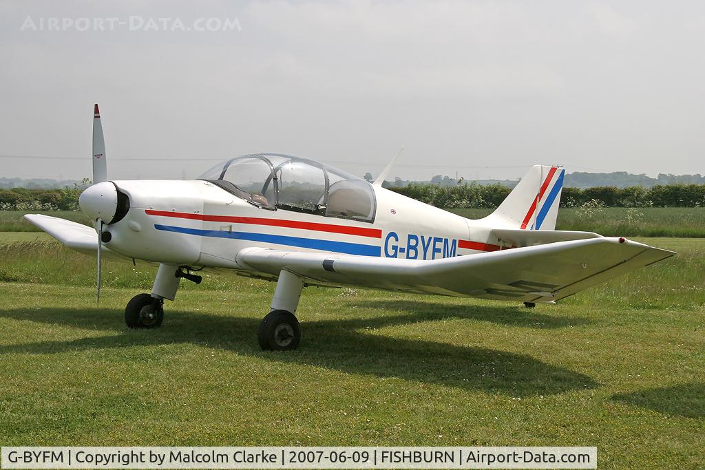 G-BYFM, 2000 Jodel DR-1050 M1 Excellence Replica C/N PFA 304-13237, CEA DR-1050/M-1 Sicile Record at Fishburn Airfield in 2007.