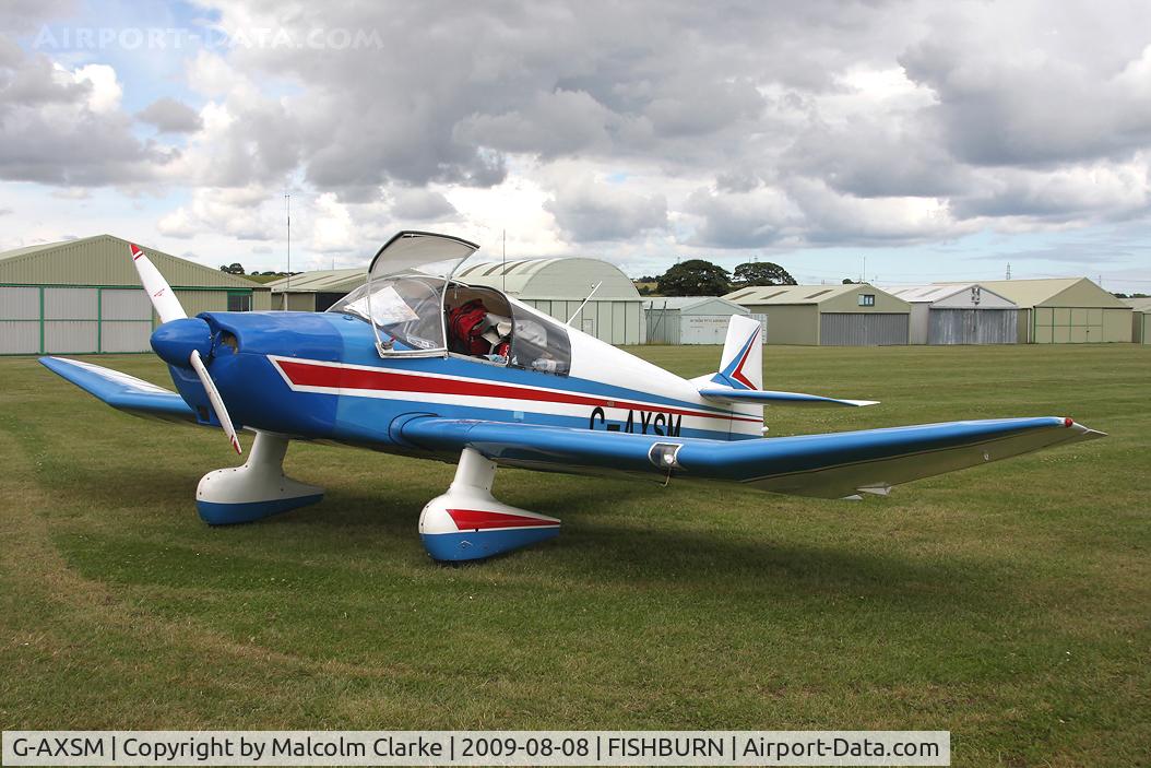 G-AXSM, 1962 CEA Jodel DR-1051 C/N 512, CEA DR-1051 Sicile at Fishburn Airfield in 2009.