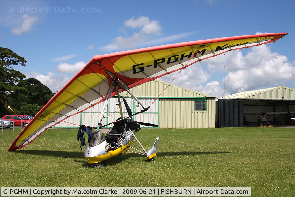 G-PGHM, 2004 Air Creation Kiss 450-582(1) C/N BMAA/HB/341, Kiss 450-582 (1) at Fishburn Airfield in 2009.