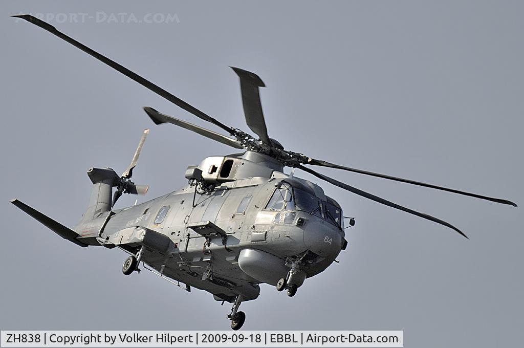 ZH838, 1999 AgustaWestland EH-101 Merlin HM1 (Mk111) C/N 50077/RN18, Tiger Meet