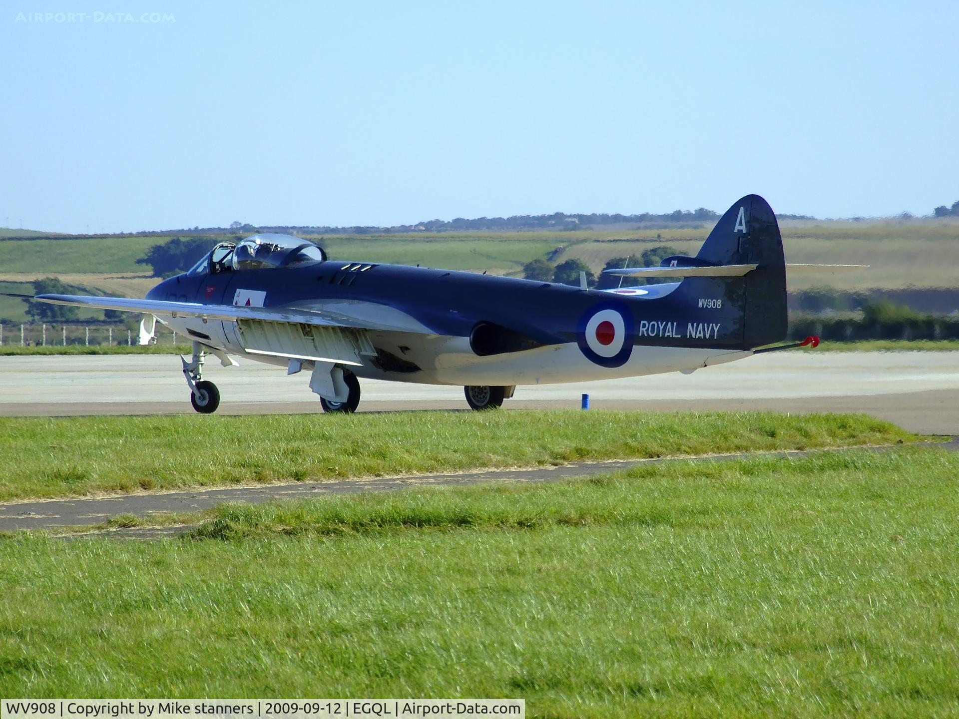 WV908, 1954 Hawker Sea Hawk FGA.6 C/N 6123, RN Historic flt Sea hawk FGA.6 In the markings of 806sqn