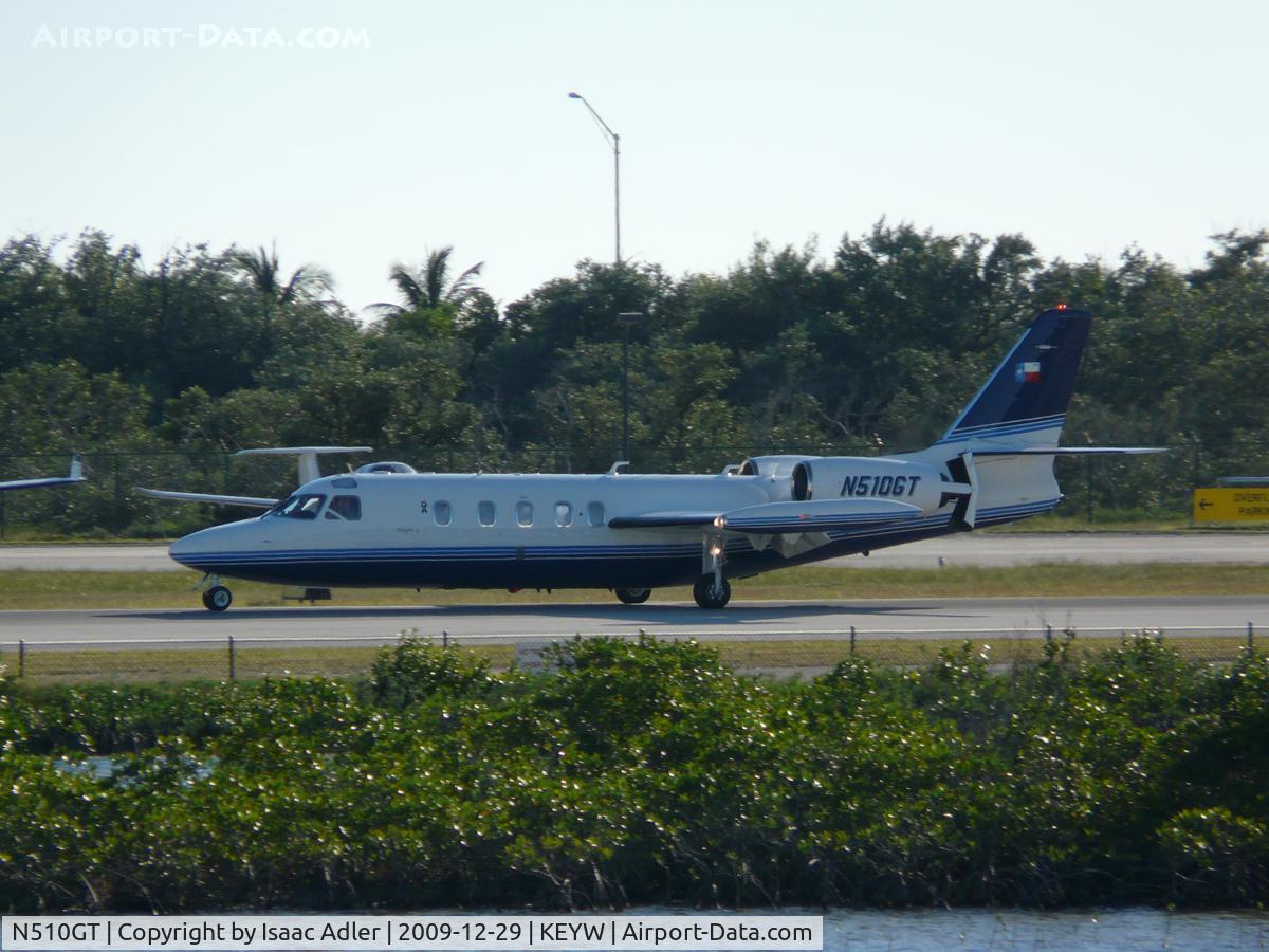 N510GT, 1976 Israel Aircraft Industries IAI-1124 Westwind C/N 190, Just after touchdown