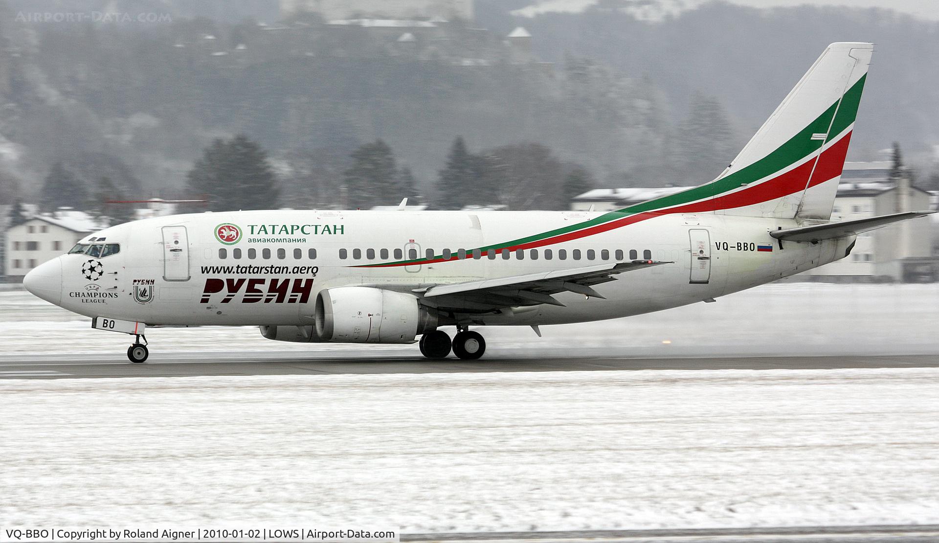 VQ-BBO, 1993 Boeing 737-548 C/N 25165, .