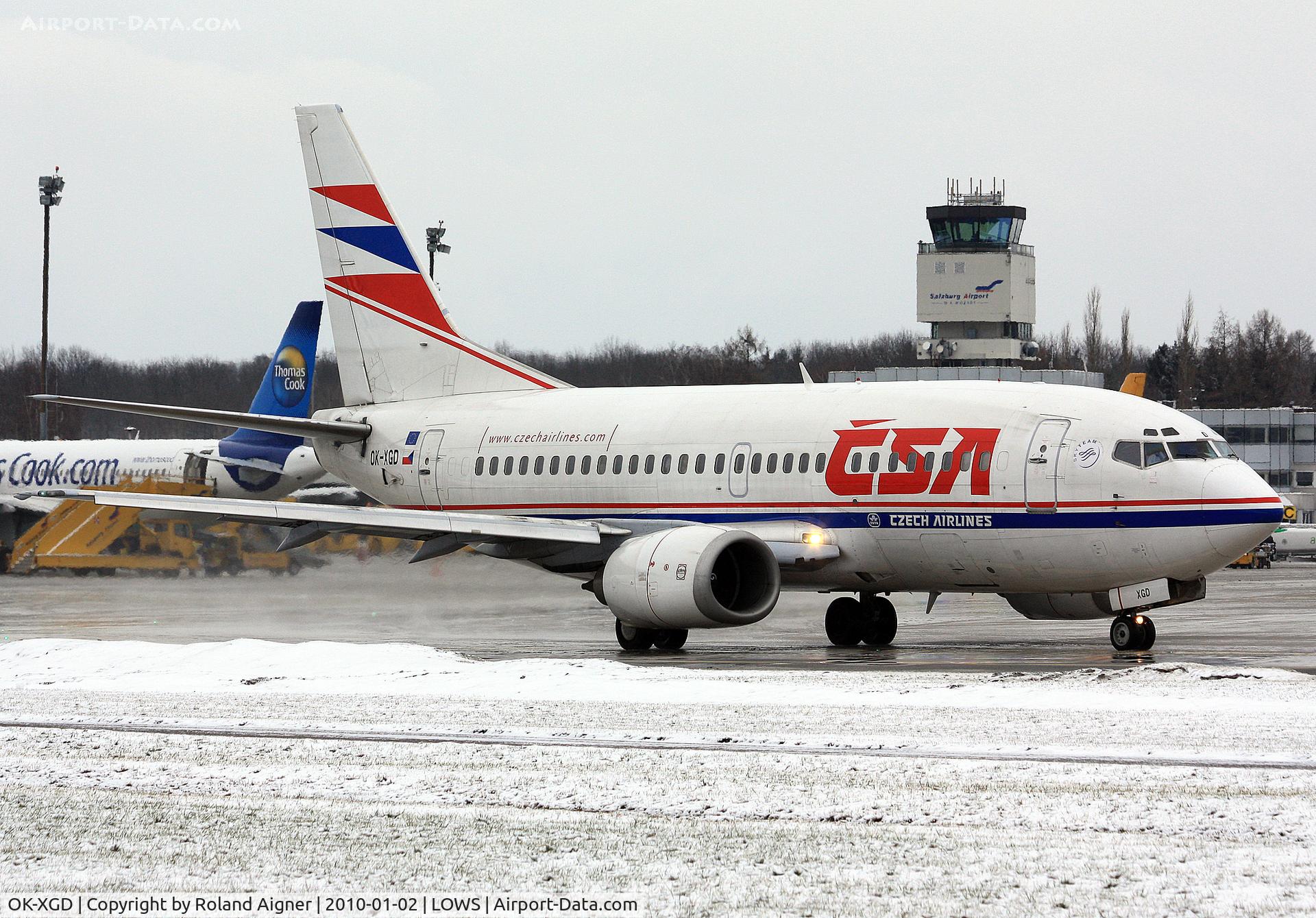 OK-XGD, 1992 Boeing 737-55D C/N 26542/2337, .