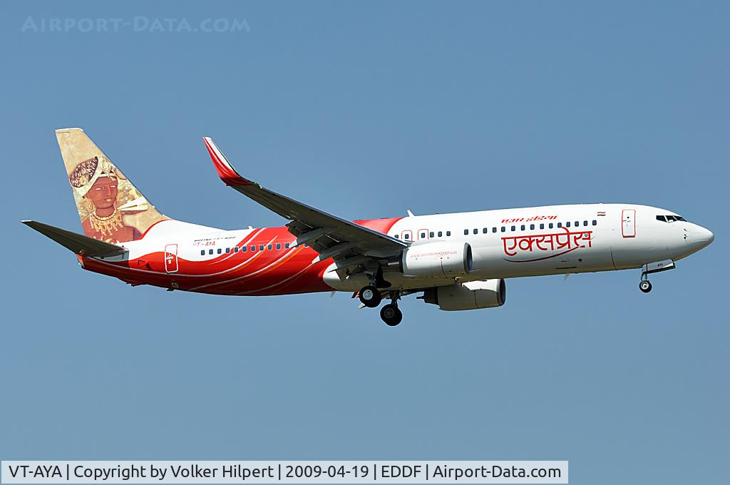 VT-AYA, 2009 Boeing 737-8HG C/N 36337, delivery flight