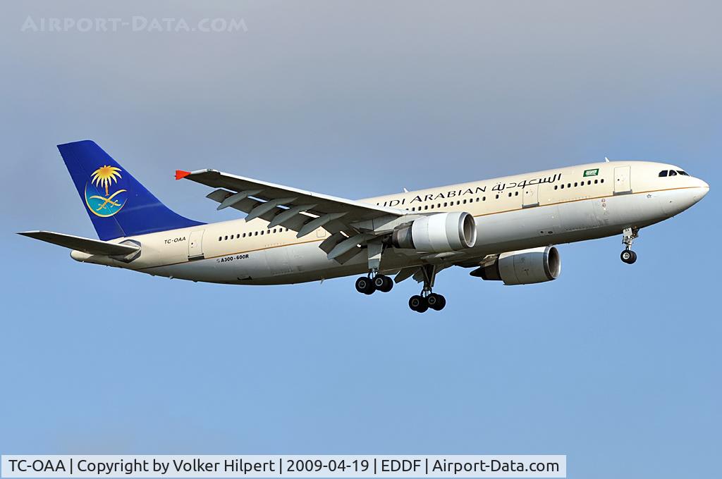 TC-OAA, 1994 Airbus A300B4-605R C/N 744, at fra