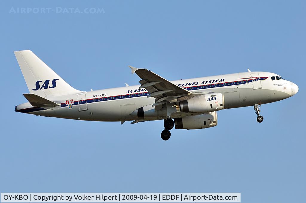 OY-KBO, 2006 Airbus A319-131 C/N 2850, at fra