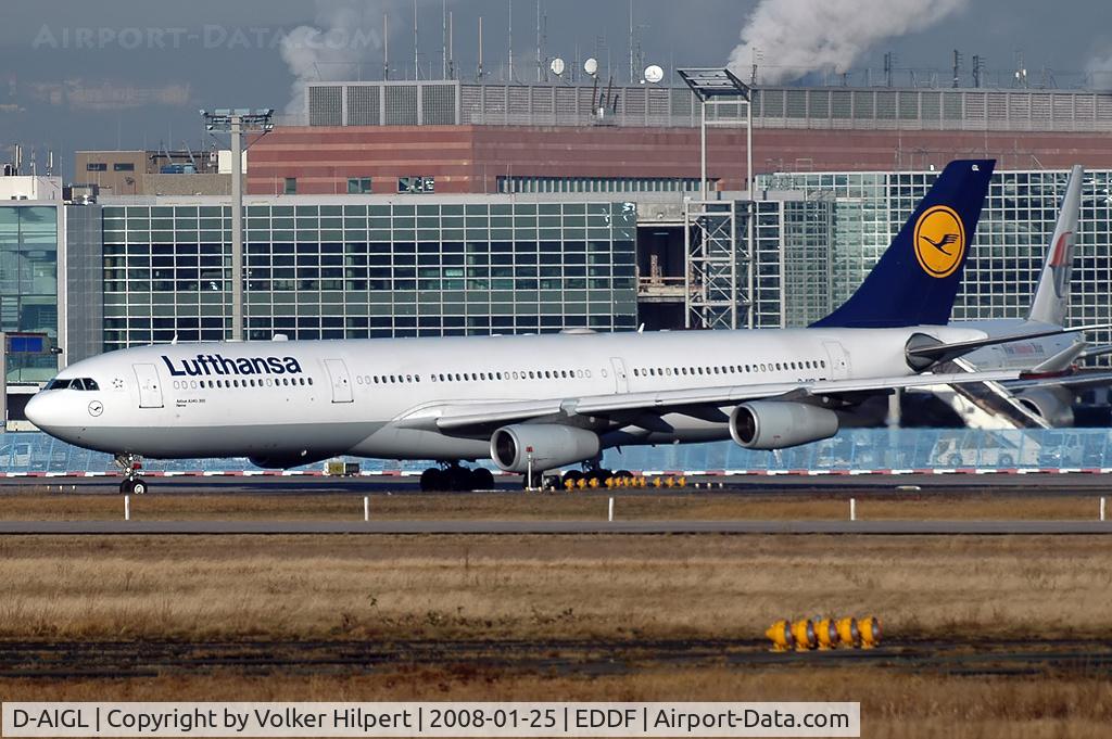 D-AIGL, 1996 Airbus A340-313 C/N 135, at fra