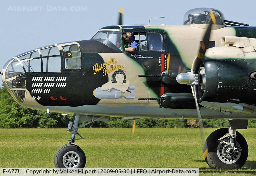 F-AZZU, 1945 North American B-25J Mitchell Mitchell C/N 108-47562, at lffq