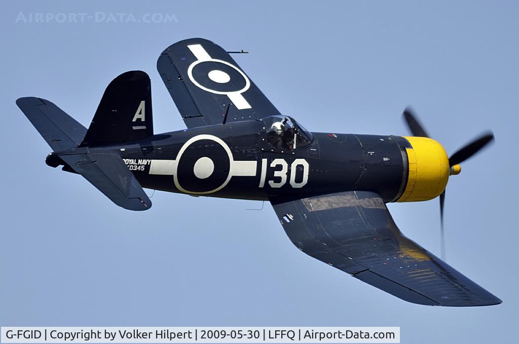 G-FGID, 1945 Goodyear FG-1D Corsair C/N 3111, at lffq