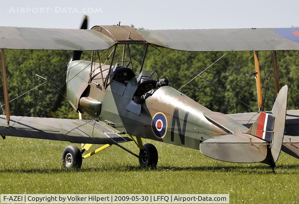 F-AZEI, 1941 De Havilland DH-82A Tiger Moth II C/N 84882, at lffq