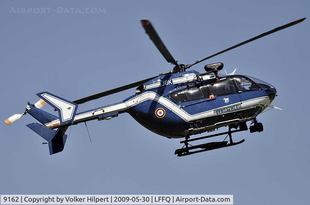 9162, Eurocopter-Kawasaki EC-145 (BK-117C-2) C/N 9162, at lffq