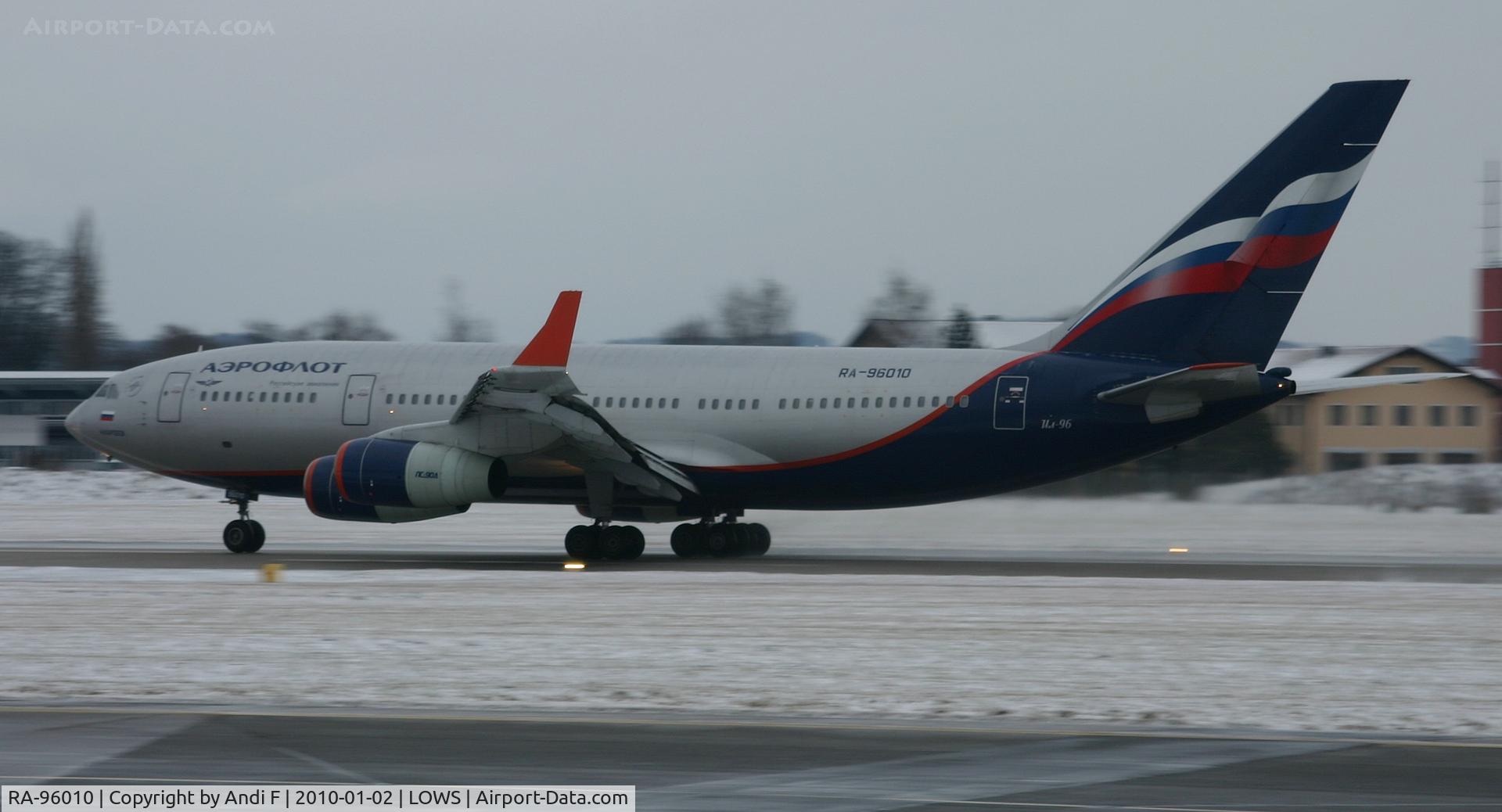 RA-96010, 1994 Ilyushin Il-96-300 C/N 74393201007, Aeroflot