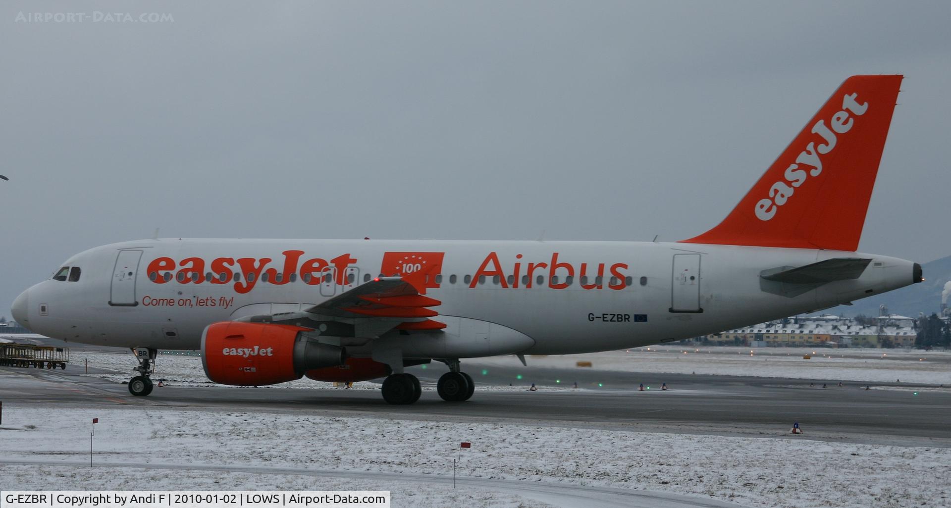 G-EZBR, 2007 Airbus A319-111 C/N 3088, EasyJet