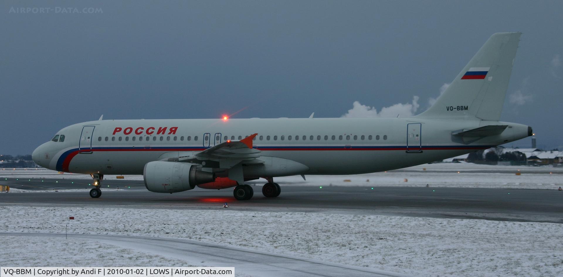 VQ-BBM, 2001 Airbus A320-214 C/N 1578, Rossiya