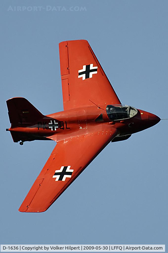 D-1636, Messerschmitt Me-163B-1a Komet Replica C/N PKQL, at lffq