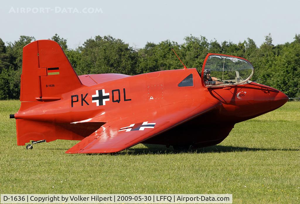 D-1636, Messerschmitt Me-163B-1a Komet Replica C/N PKQL, at lffq
