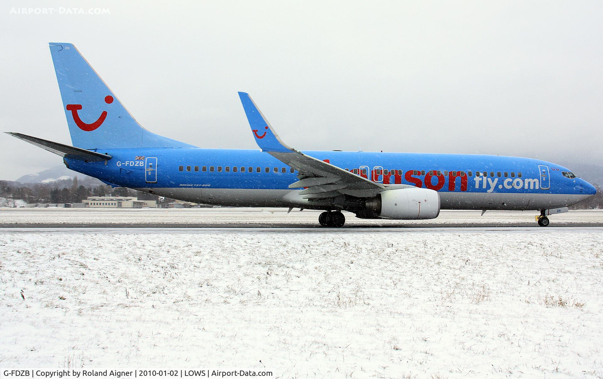 G-FDZB, 2007 Boeing 737-8K5 C/N 35131, .
