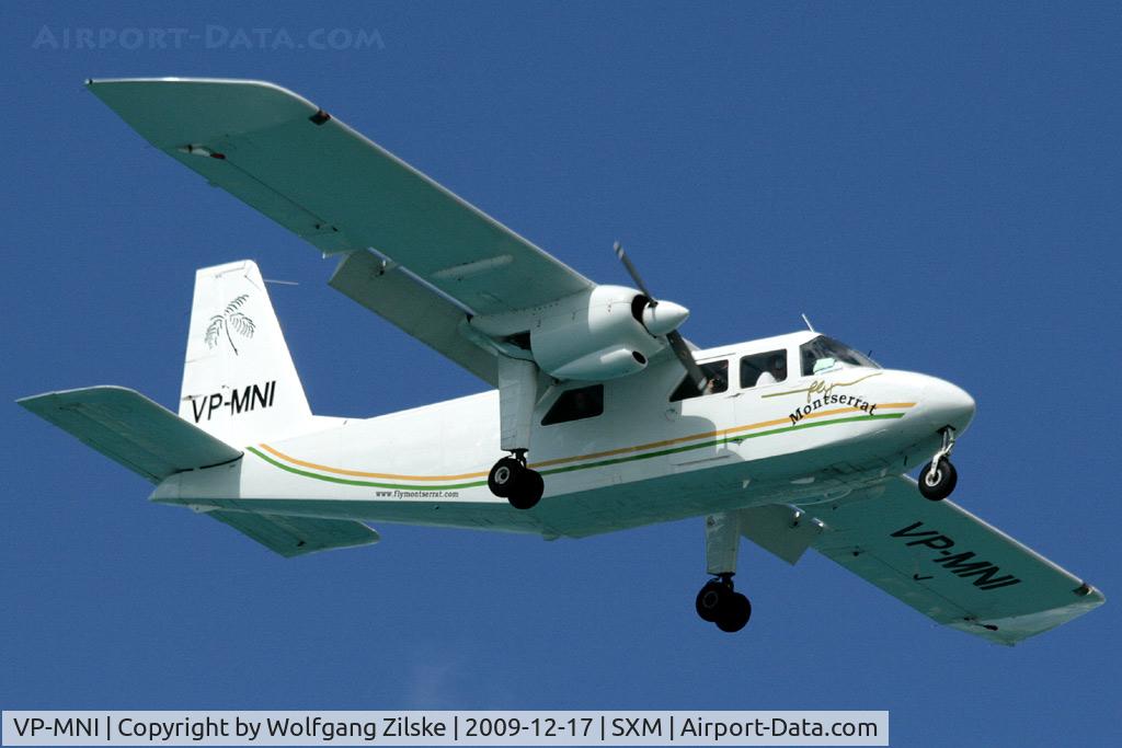 VP-MNI, Britten-Norman BN-2A-27 Islander C/N 0183, visitor