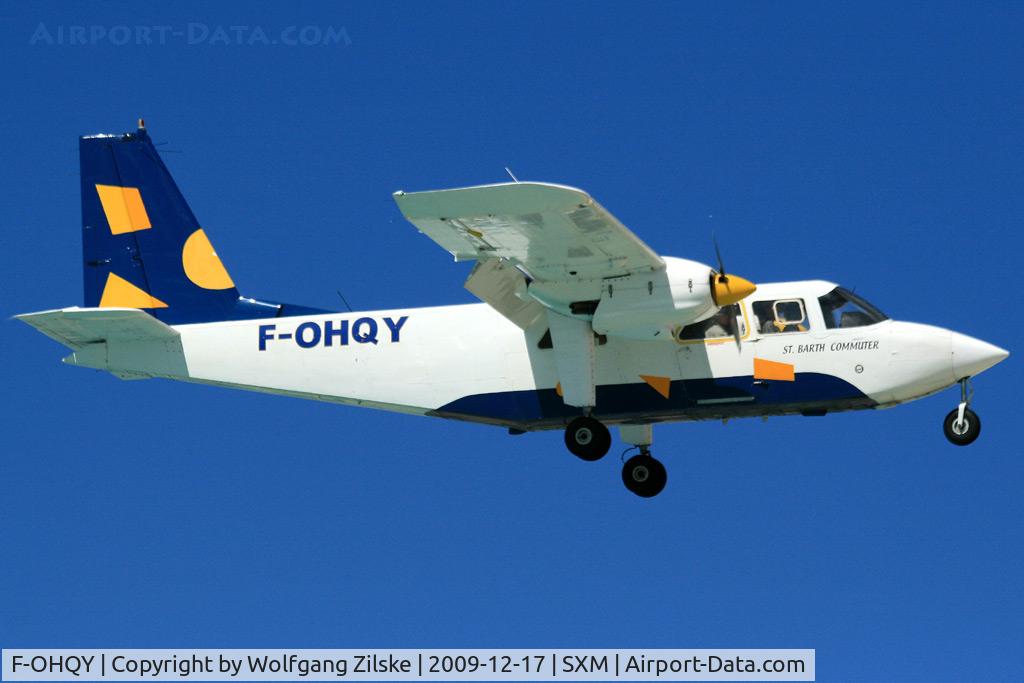 F-OHQY, 1991 Pilatus Britten-Norman BN-2A-20 Islander C/N 2251, visitor