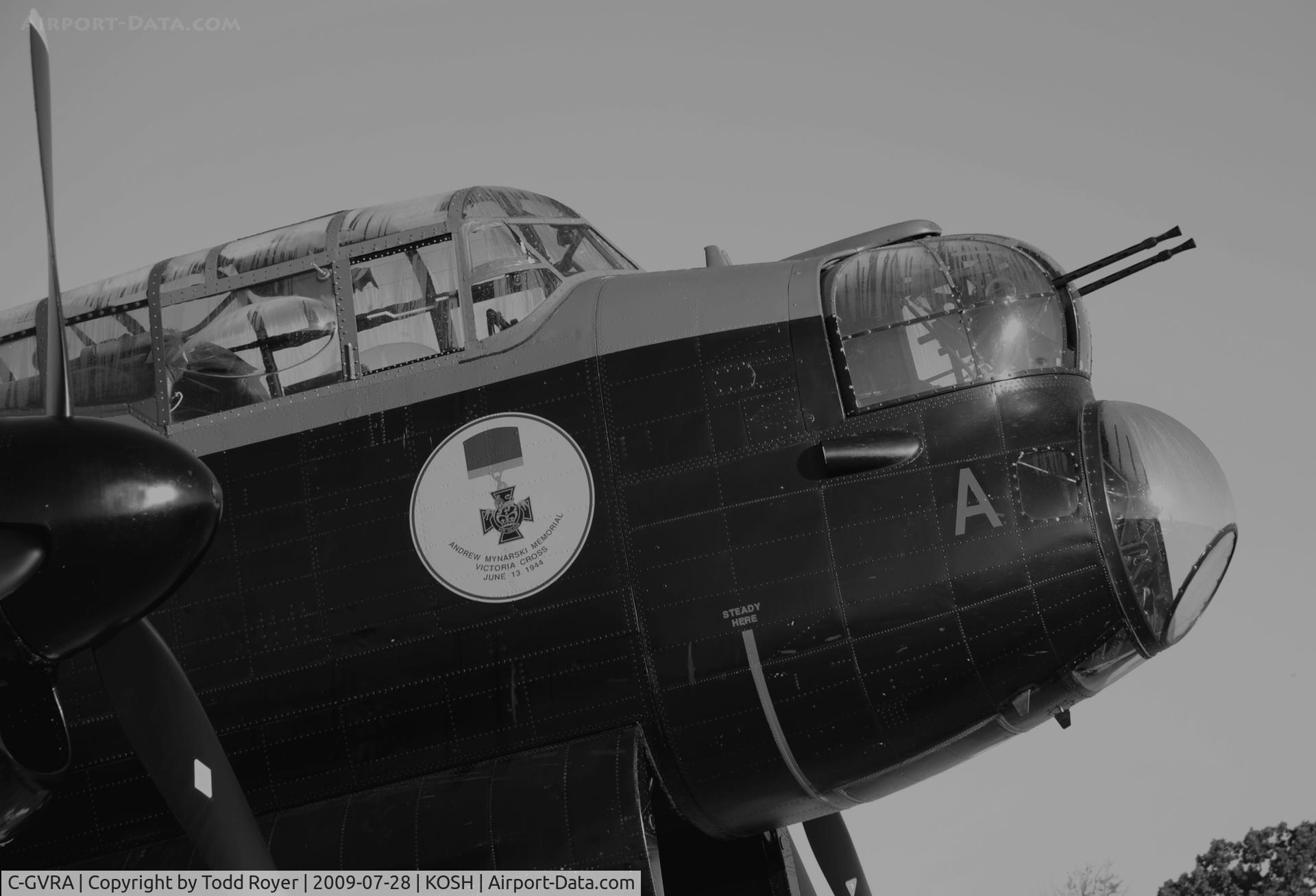 C-GVRA, 1945 Victory Aircraft Avro 683 Lancaster BX C/N FM 213 (3414), EAA AIRVENTURE 2009