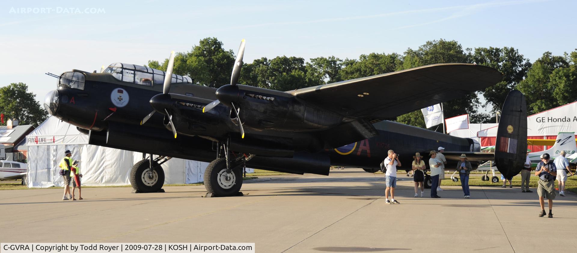 C-GVRA, 1945 Victory Aircraft Avro 683 Lancaster BX C/N FM 213 (3414), EAA AIRVENTURE 2009