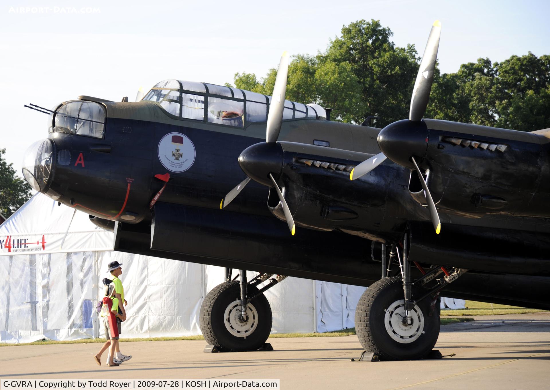 C-GVRA, 1945 Victory Aircraft Avro 683 Lancaster BX C/N FM 213 (3414), EAA AIRVENTURE 2009