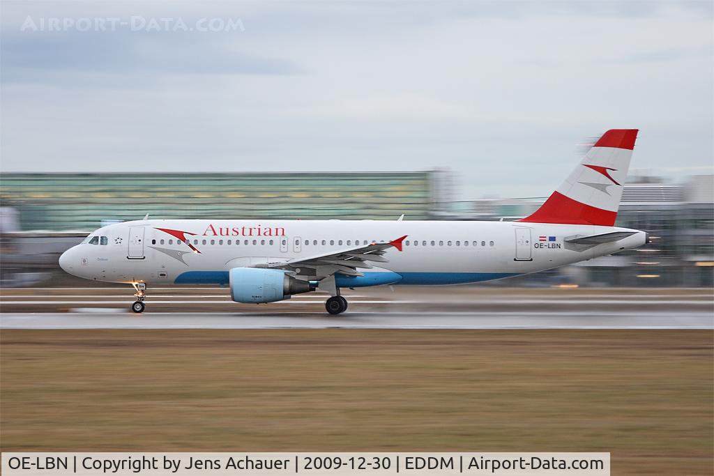 OE-LBN, 1997 Airbus A320-214 C/N 768, Austrian - Airbus A320-214 - Reg. OE-LBN