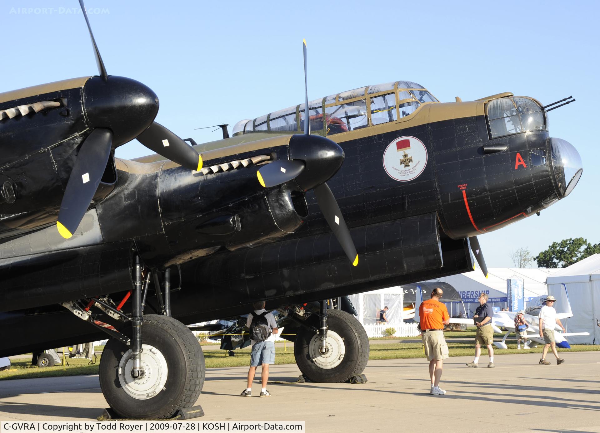 C-GVRA, 1945 Victory Aircraft Avro 683 Lancaster BX C/N FM 213 (3414), EAA AIRVENTURE 2009