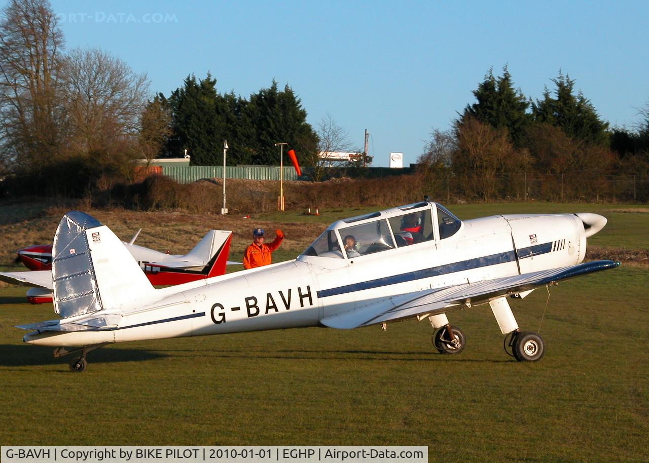 G-BAVH, 1953 De Havilland DHC-1 Chipmunk T.10 C/N C1/0841, NEW YEARS DAY FLY-IN
