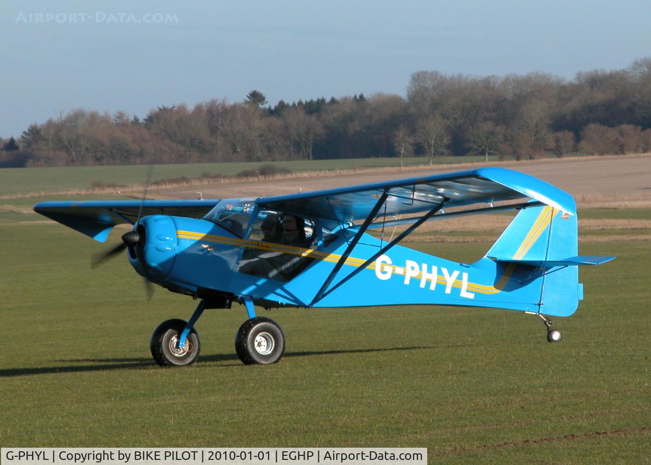 G-PHYL, 1999 Denney Kitfox Mk4 C/N PFA 172A-12189, NEW YEARS DAY FLY-IN