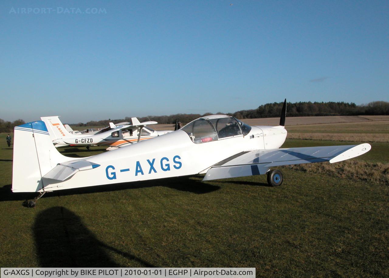 G-AXGS, 1969 Druine D-62B Condor C/N RAE/638, NEW YEARS DAY FLY-IN