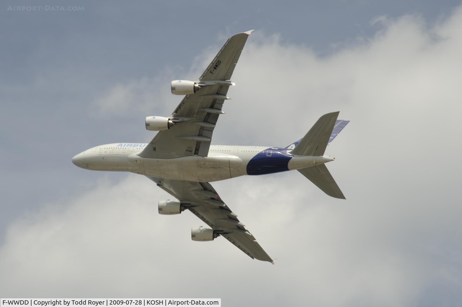 F-WWDD, 2005 Airbus A380-861 C/N 004, EAA AIRVENTURE 2009