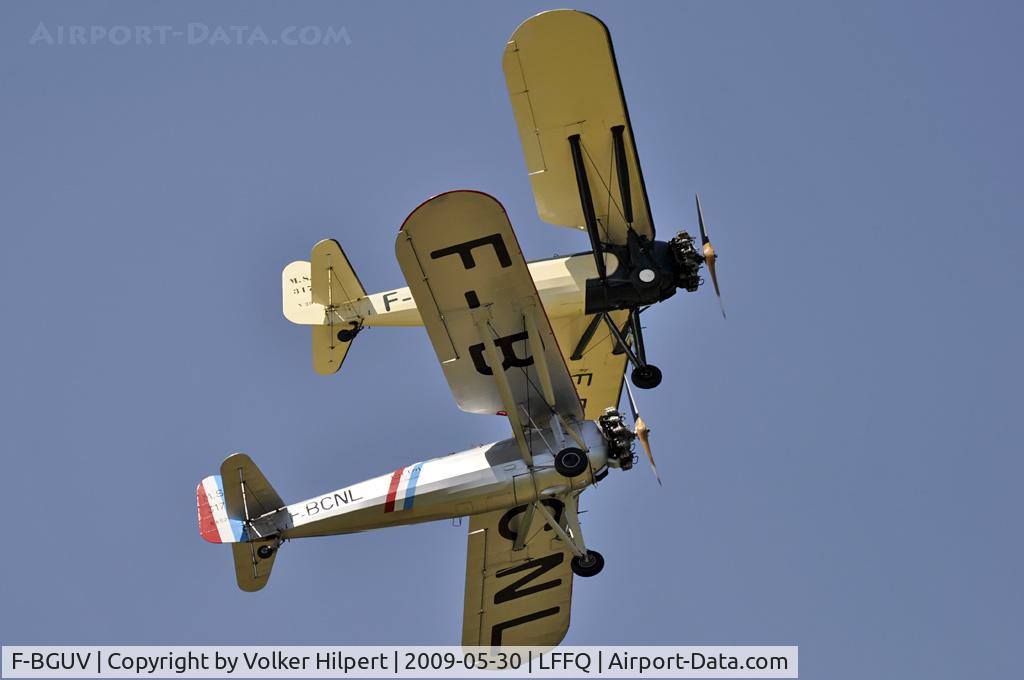 F-BGUV, Morane-Saulnier MS.317 C/N 297, at lffq