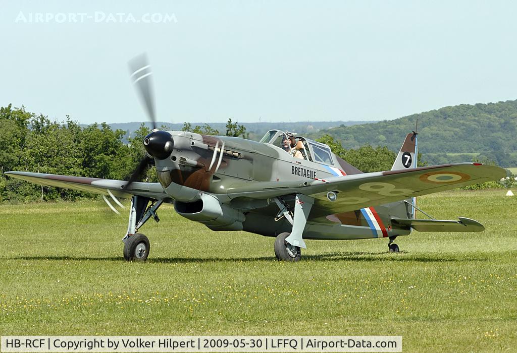 HB-RCF, 1942 Morane-Saulnier D-3801 (MS-412) C/N 194, at lffq