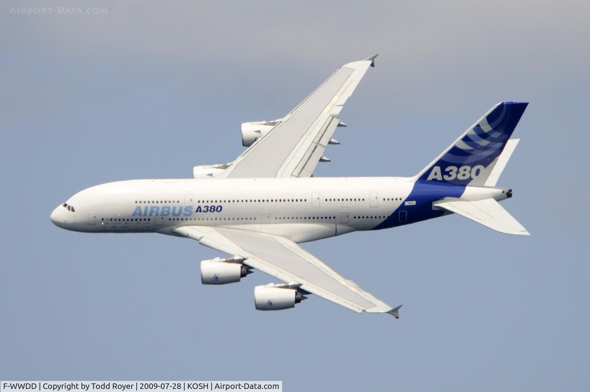 F-WWDD, 2005 Airbus A380-861 C/N 004, EAA AIRVENTURE 2009