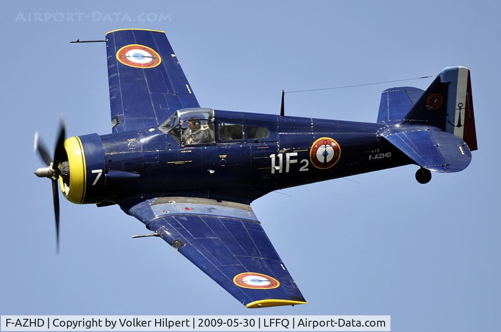 F-AZHD, North American NA-68 C/N SA-30, at LFFq