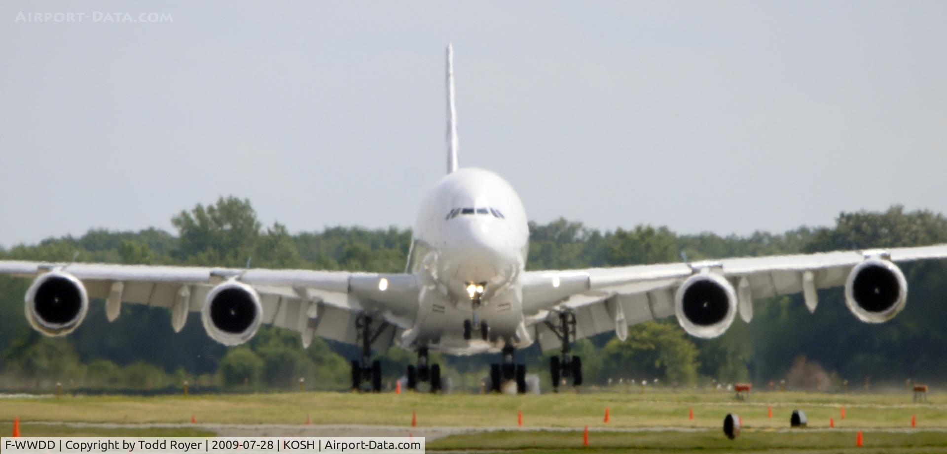 F-WWDD, 2005 Airbus A380-861 C/N 004, EAA AIRVENTURE 2009
