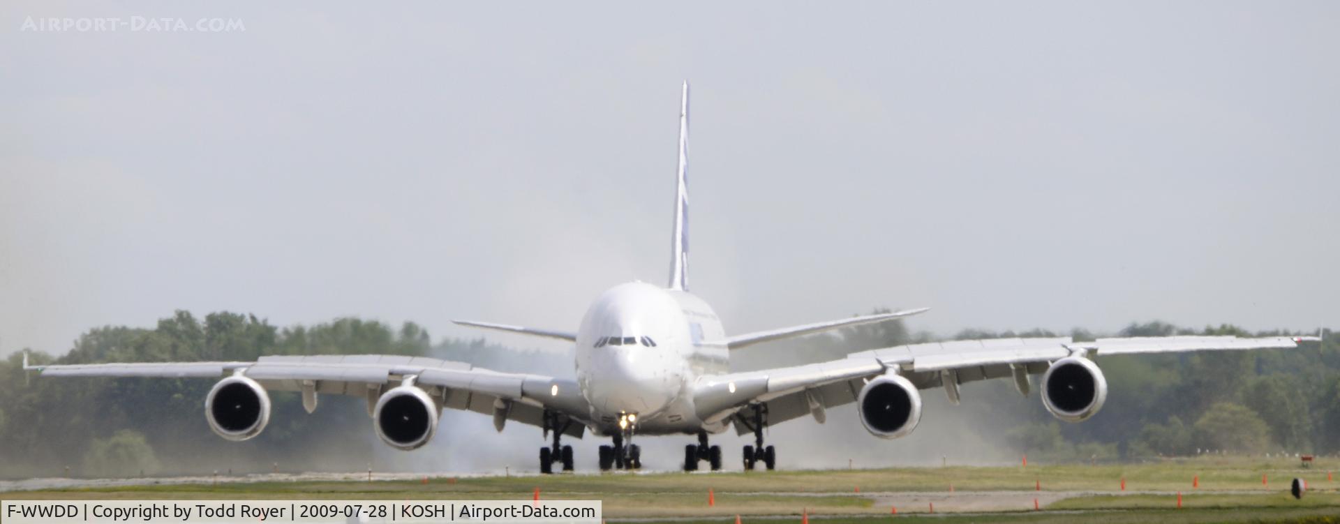 F-WWDD, 2005 Airbus A380-861 C/N 004, EAA AIRVENTURE 2009