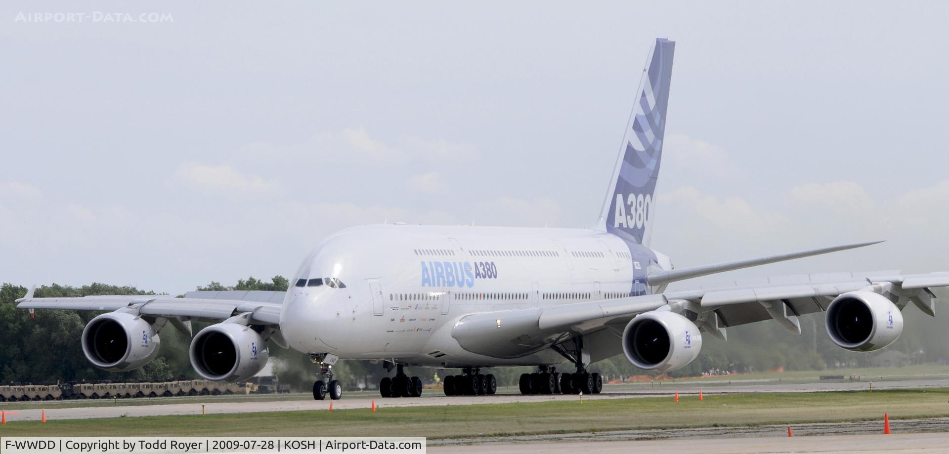 F-WWDD, 2005 Airbus A380-861 C/N 004, EAA AIRVENTURE 2009