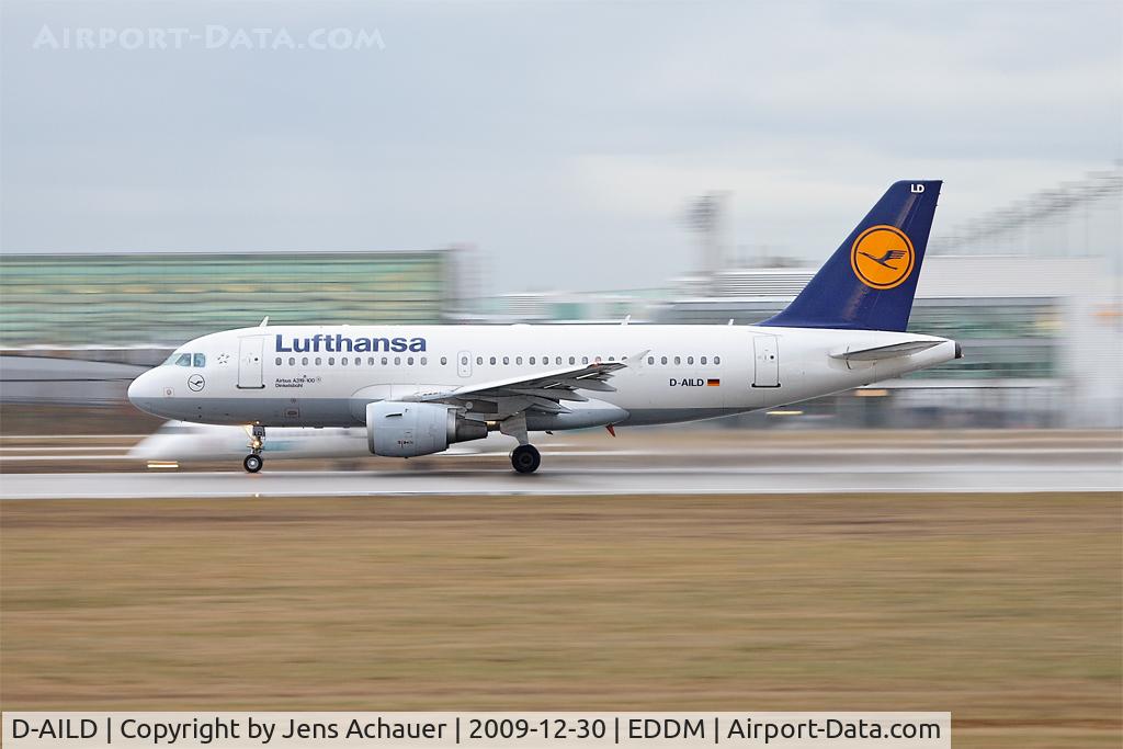 D-AILD, 1996 Airbus A319-114 C/N 623, Lufthansa - Airbus A319-114 - Reg. D-AILD