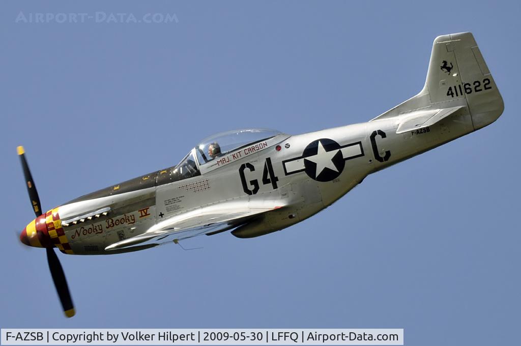 F-AZSB, 1944 North American P-51D Mustang C/N 122-40967, at lffq
