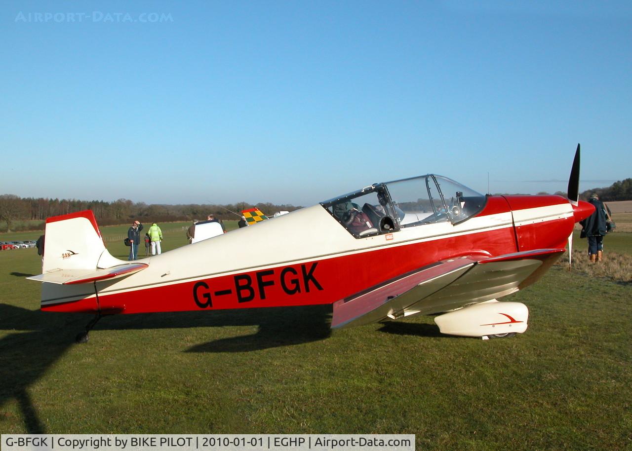 G-BFGK, 1957 SAN Jodel D-117 Grand Tourisme C/N 644, NEW YEARS DAY FLY-IN
