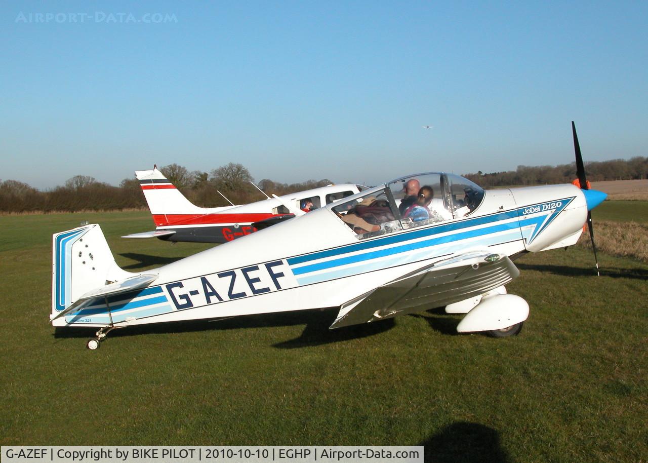 G-AZEF, 1966 Wassmer (Jodel) D-120 Paris-Nice C/N 321, NEW YEARS DAY FLY-IN