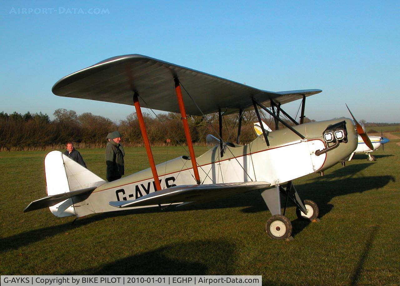 G-AYKS, 1938 Leopoldoff L-7 Colibri C/N 125, NEW YEARS DAY FLY-IN
