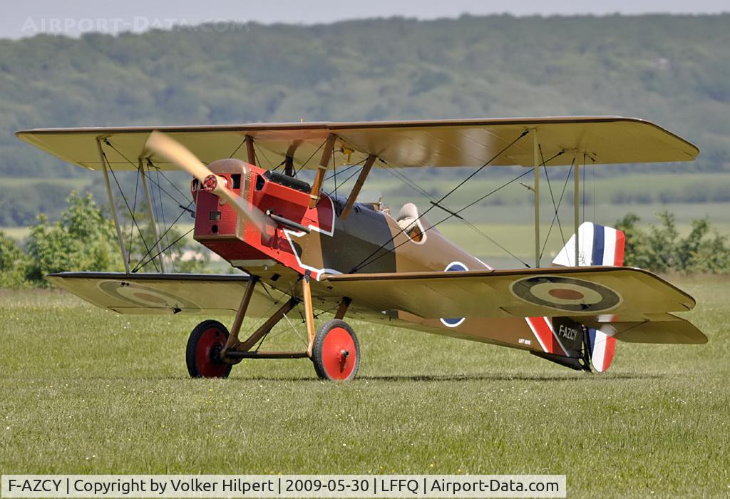 F-AZCY, Royal Aircraft Factory SE-5A Replica C/N 03, at lffq