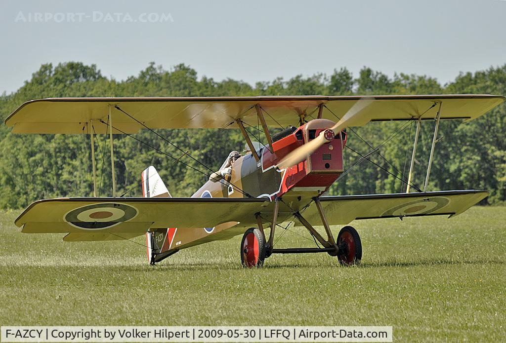 F-AZCY, Royal Aircraft Factory SE-5A Replica C/N 03, at lffq